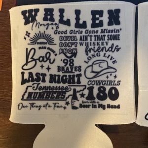 COPY - Cup koosie with design